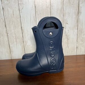 CROCS‎ Kids Navy Blue Boots